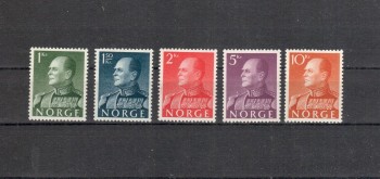 Norwegen Michelnummer 428 - 432 x postfrisch