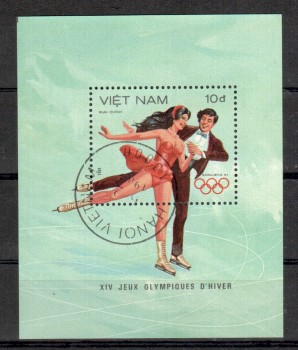(intern: OLY429 ) Vietnam Michelnummer Block 24 gestempelt