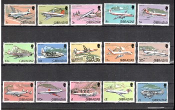 Gibraltar Michelnummer 432 - 446 postfrisch