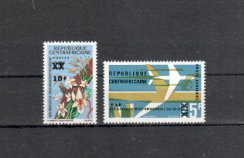 Zentralafrika Michelnummer 125 - 126 postfrisch 