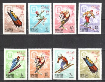 (intern: OLY435 ) Manama Michelnummer 47 - 54 A postfrisch