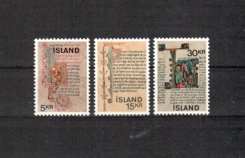 Island Michelnummer 439 - 441 postfrisch
