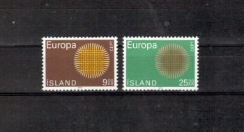 Island Michelnummer 442 - 443 postfrisch