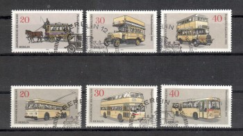 Berlin Michelnummer 446 - 451 gestempelt