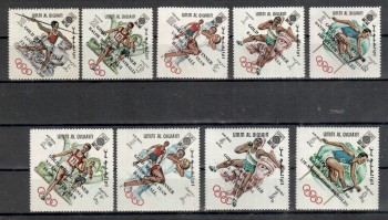 (intern: OLY446 ) Umm al Qiwain Michelnummer 285 - 293 postfrisch