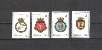 Gibraltar Michelnummer 447 - 450 postfrisch