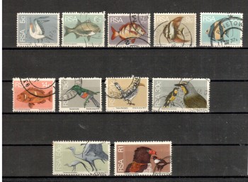 Suedafrika Michelnummer aus 447 - 462 gestempelt Suedafrika Michelnummer aus 447 - 462 gestempelt