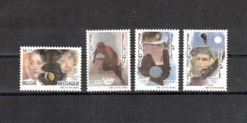 (intern: OLY449 ) Belgien Michelnummer 2491 - 2494 postfrisch