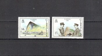 Gibraltar Michelnummer 451 - 452 postfrisch
