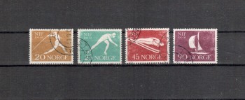 Norwegen Michelnummer 452 - 455 gestempelt Norwegen Michelnummer 452 - 455 gestempelt