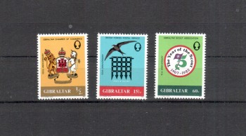 Gibraltar Michelnummer 453 - 455 postfrisch