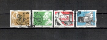 Berlin Michelnummer 455 - 458 gestempelt