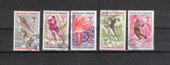 (intern: OLY455 ) Frankreich Michelnummer 1610 - 1614 gestempelt