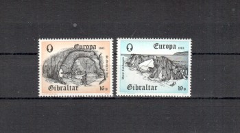 Gibraltar Michelnummer 463 - 464 postfrisch