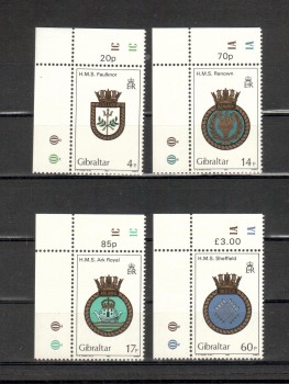 Gibraltar Michelnummer 465 - 468 postfrisch
