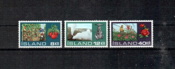 Island Michelnummer 465 - 467 postfrisch