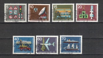 BRD Michelnummer 468-474 gestempelt BRD Michelnummer 468-474 gestempelt