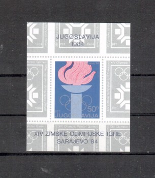 (intern: OLY469 ) Jugoslawien Michelnummer Block 24 postfrisch (intern: OLY469 ) Jugoslawien Michelnummer Block 24 postfrisch