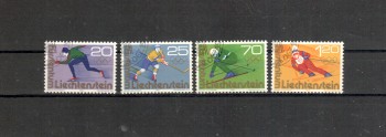 (intern: OLY471 ) Liechtenstein Michelnummer 635 - 638 gestempelt (intern: OLY471 ) Liechtenstein Michelnummer 635 - 638 gestempelt