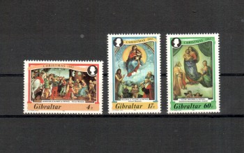 Gibraltar Michelnummer 472 - 474 postfrisch