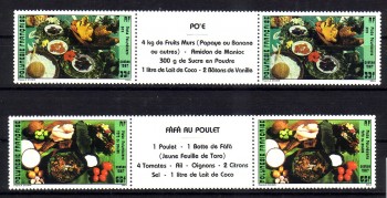 frz.Polynesien Michelnummer 476 - 477 ZF postfrisch 