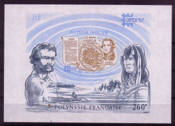 frz.Polynesien Michelnummer 481 Block 6 postfrisch 