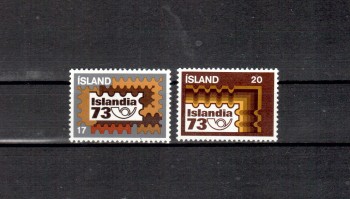 Island Michelnummer 482 - 483 postfrisch