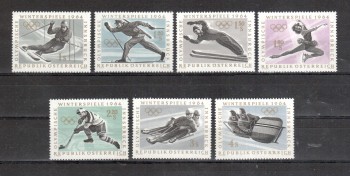 (intern: OLY482 ) Oesterreich Michelnummer 1136 - 1142 postfrisch (intern: OLY482 ) Oesterreich Michelnummer 1136 - 1142 postfrisch