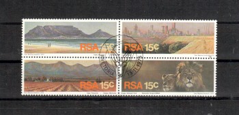 Suedafrika Michelnummer 484 - 487 gestempelt Suedafrika Michelnummer 484 - 487 gestempelt
