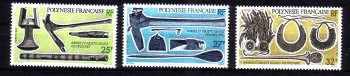 frz.Polynesien Michelnummer 488 - 490 postfrisch 