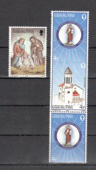 Gibraltar Michelnummer 500 - 502 A/B postfrisch
