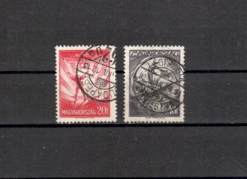 Ungarn Michelnummer 504 + 506 gestempelt Ungarn Michelnummer 504 + 506 gestempelt