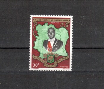 Elfenbeinkueste Michelnummer 285 postfrisch Elfenbeinkueste Michelnummer 285 postfrisch