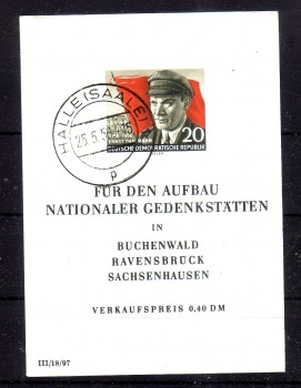 DDR Michelnummer 520 B Block 14 gestempelt