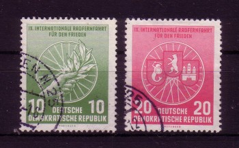 DDR Michelnummer 521 - 522 gestempelt
