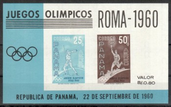 (intern: OLY 522) Panama Michelnummer Block 8 postfrisch