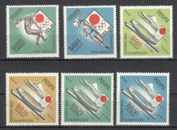 (intern: OLY 525) Panama Michelnummer 714 - 719 postfrisch