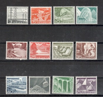 Schweiz Michelnummer 529 - 540 postfrisch