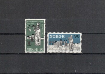 Norwegen Michelnummer 534 - 535 gestempelt