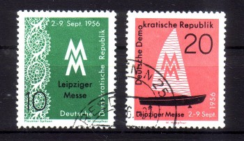 DDR Michelnummer 536 - 537 gestempelt