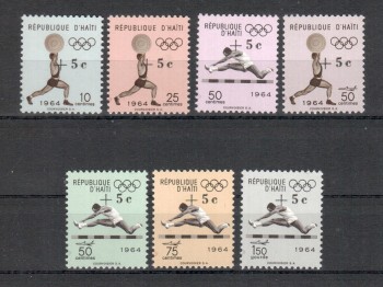 (intern: OLY 536) Haiti Michelnummer 805 - 811 a II postfrisch