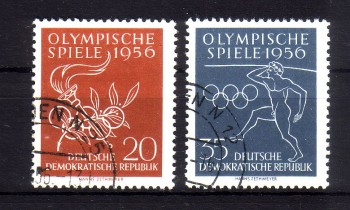 DDR Michelnummer 539 - 540 gestempelt