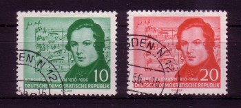 DDR Michelnummer 541 - 542 gestempelt