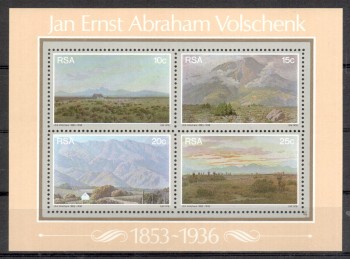 Suedafrika Michelnummer 542 - 545 Block 6 postfrisch Suedafrika Michelnummer 542 - 545 Block 6 postfrisch