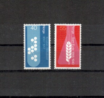 Norwegen Michelnummer 549 - 550 postfrisch