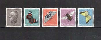 Schweiz Michelnummer 550 - 554 postfrisch