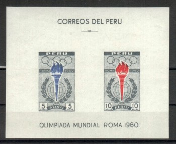 (intern: OLY 550) Peru Michelnummer Block 5 postfrisch (intern: OLY 550) Peru Michelnummer Block 5 postfrisch