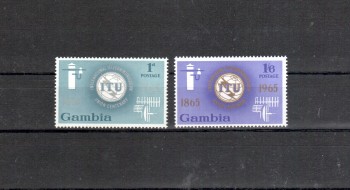 Gambia Michelnummer 205 - 206 postfrisch 