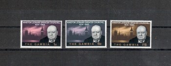 Gambia Michelnummer 207 - 209 postfrisch 