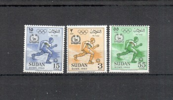 (intern: OLY 558) Sudan Michelnummer 163 - 165 postfrisch